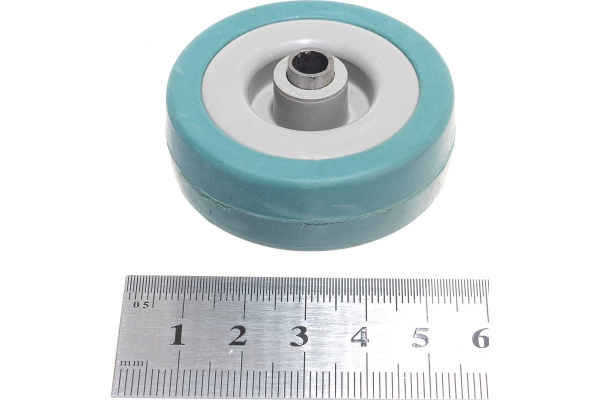 Колесо (50 мм; г/п 35 кг; резина/полипропилен) ЗУБР 30956-50