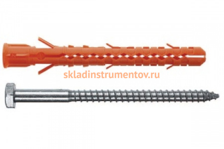 Дюбель фасадный 10x80 HEX MB-SS 100 шт. MUN-1121908