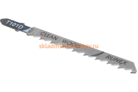 Пилки 100x75 мм, быстрый, чистый распил, T101D, 2 шт. Runex 555102-2