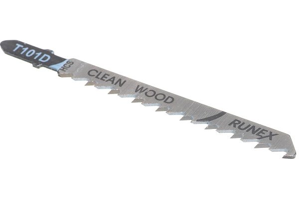 Пилки 100x75 мм, быстрый, чистый распил, T101D, 2 шт. Runex 555102-2