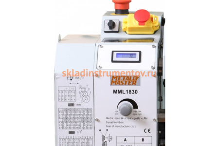 Токарный станок MetalMaster MML 1830V 15464