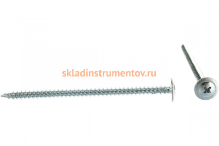 Саморезы с прессшайбой по листовому металлу до 0,9 мм Зубр PH2 4,2х76 мм 2000шт 4-300190-42-076