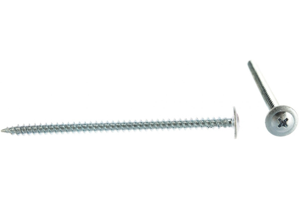 Саморезы с прессшайбой по листовому металлу до 0,9 мм Зубр PH2 4,2х76 мм 2000шт 4-300190-42-076