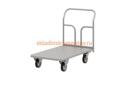 Тележка платформенная оцинкованная RUSKLAD ТП Ц 3 (610х1010х150) d125мм