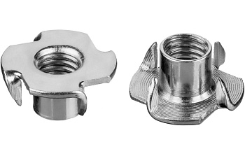 Врезная гайка ЗУБР M4x8мм 5 кг /2630 шт./ оцинк.  303780-04