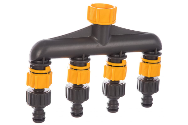 Разветвитель 4-х канальный пластиковый PALISAD LUXE 66428 Разветвитель 4-х канальный пластиковый PALISAD LUXE 66428