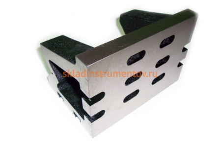 Уголок установочный с призмами 100х100х150 мм VISPROM 0019