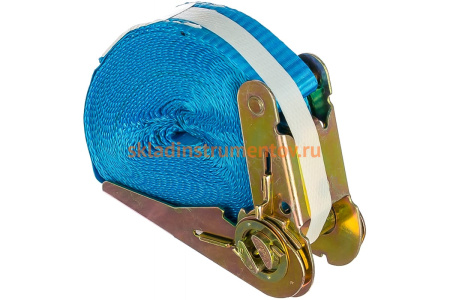 Стяжной ремень для крепления груза 6м, 0,4/0,8 т кольцевой РОМЕК 25.04.1.к 2000000005416