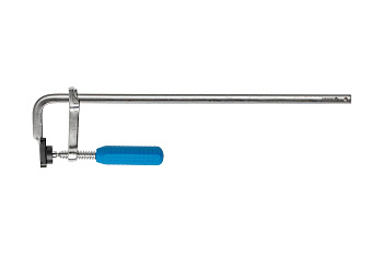 Столярная струбцина HOEGERT TECHNIK кованая, 450x80 мм HT3B915