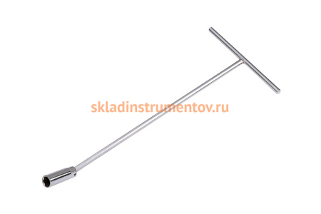 Свечной ключ с шарниром 18 мм, L = 460 мм KING TONY 15631818