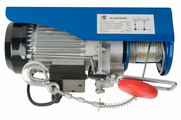 Электрическая таль TOR PA-250/500 11050