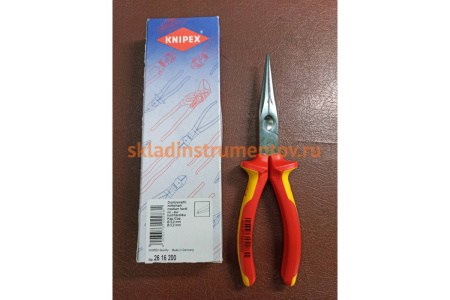 Длинногубцы с резцом KNIPEX KN-2616200