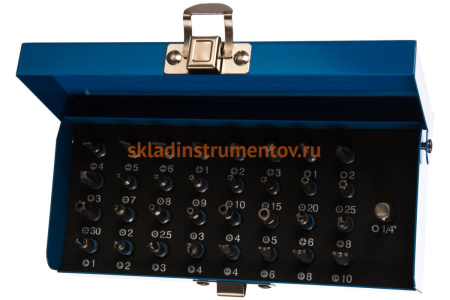 Набор бит ЭКСПЕРТ со специальными профилями 33 предмета (25 мм) Зубр 26092-H33