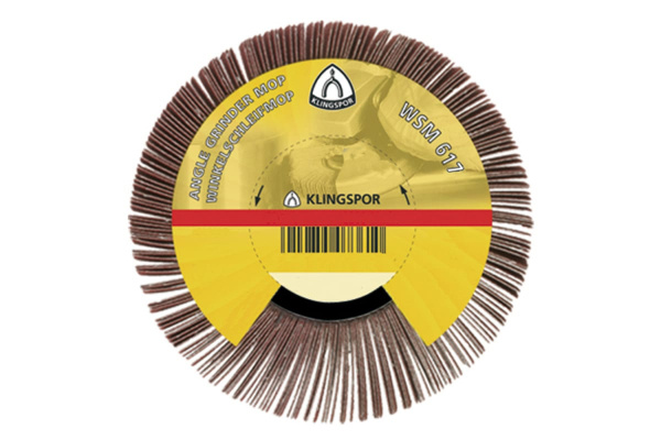 Круг лепестковый радиальный, универсальный (125х20 мм; М14; Р60) для УШМ KLINGSPOR 277019