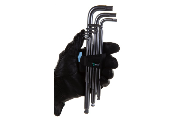 Набор Г-образных ключей 3950/9 PKL CLIP 9TLG WERA WE-022720