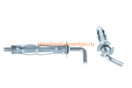 Анкер для пустотелых материалов Зубр МОЛЛИ 11 мм х M5 x 52 мм, 80 шт, оцинкованный 302472-05-052