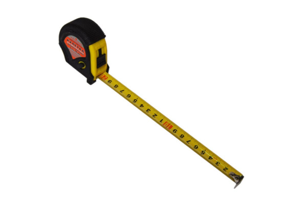 Рулетка SANTOOL обрезиненный корпус с двойной фиксацией 3м х16 мм 050107-003-016