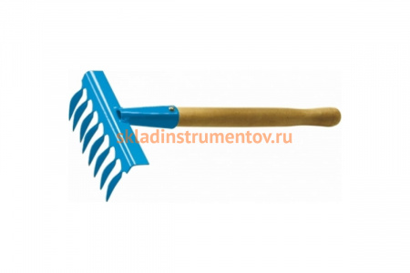 Витые грабли MATRIX СИБРТЕХ 61761, с рукояткой, 8 зубьев, 300 мм