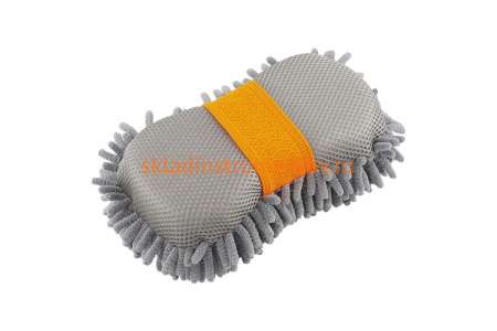 Губка STELS Jump шиншилла с сеткой 55213 55213