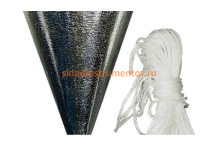 Отвес конусный (300 г; шнур 5 м) MATRIX 84833