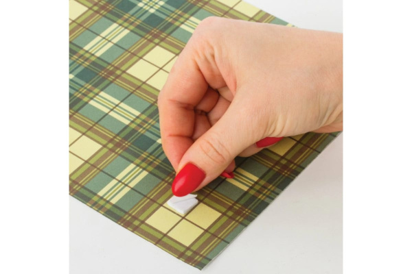 Двухсторонние клеевые подушечки BRAUBERG 10х10х2 мм, вспененная основа, 300 шт 662785