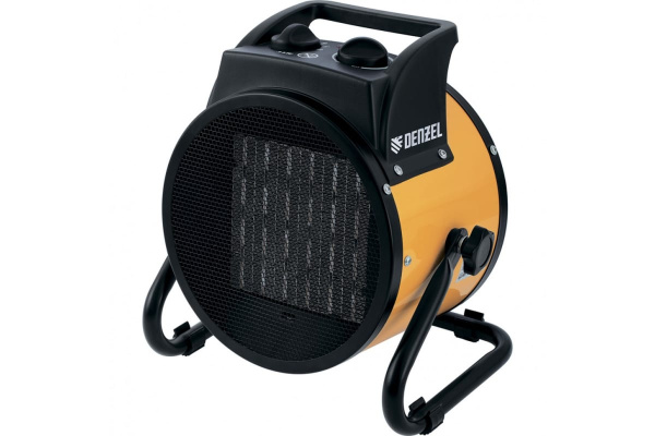 Тепловая пушка DENZEL керамический нагреватель тепловентилятор DHC 2-100, 220В, 0,025/1/2 кВт 96429