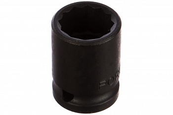 Головка короткая ударная 12-гранная (19 мм; 1/2DR) FORCE 44819