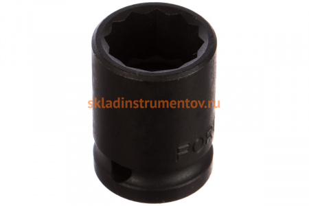Головка короткая ударная 12-гранная (19 мм; 1/2DR) FORCE 44819