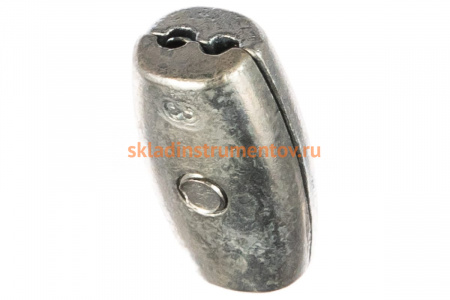 Зажим троса Зубр Бочонок, 3мм, ТФ5, 25 шт 4-304455-03