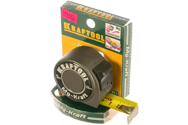 Рулетка Kraftool PRO MG-Kraft 5м/25мм 34129-05-25
