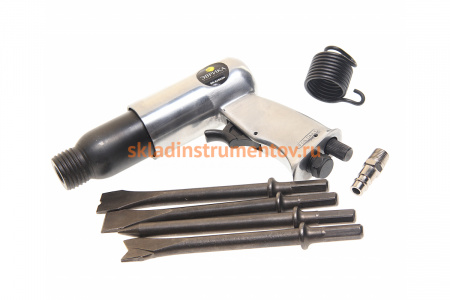 Пневмомолоток с набором зубил ЭВРИКА ER-83502H