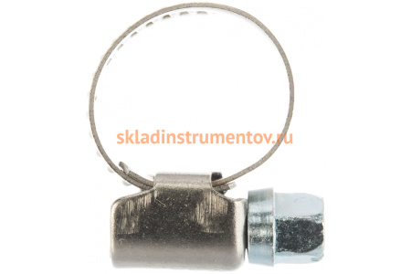 Хомуты Зубр ЭКСПЕРТ нерж. сталь накатная лента 9мм 10-16мм 5шт 3787-10-16