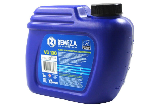 Масло компрессорное 1 л Remeza VG 100