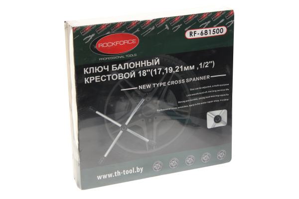 Баллонный крестовой складной ключ ROCKFORCE 18 RF-681500
