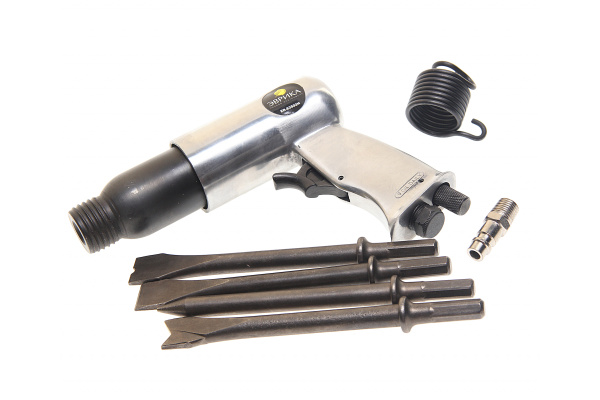 Пневмомолоток с набором зубил ЭВРИКА ER-83502H