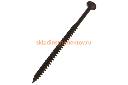 Фосфатированный саморез с мелкой резьбой по дереву/металлу Зубр PH2 4,8x90 мм 12 шт 300016-48-090