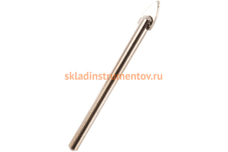 Набор сверл по стеклу и керамике Профи (5 шт; 3, 4, 5, 6, 8 мм) ПРАКТИКА 640-346