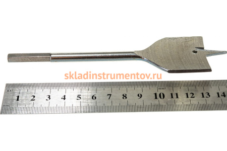 Сверло по дереву перовое (38х150 мм) СИБРТЕХ 70388