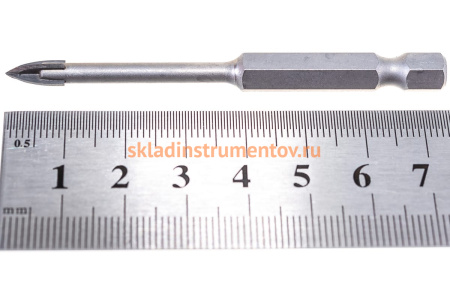 Сверло по кафелю, керамике, стеклу 5х75 мм ЗУБР 29845-05_z01