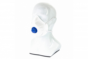 Фильтрующая полумаска (респиратор) СИБРТЕХ с клапаном выдоха, FFP1, 10 шт. СИБРТЕХ 89252