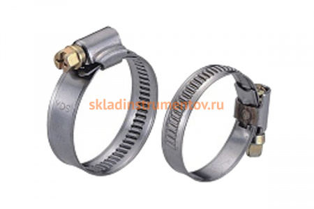 Хомут червячный (100 шт; 40-60 мм) Trommelberg E100150-60