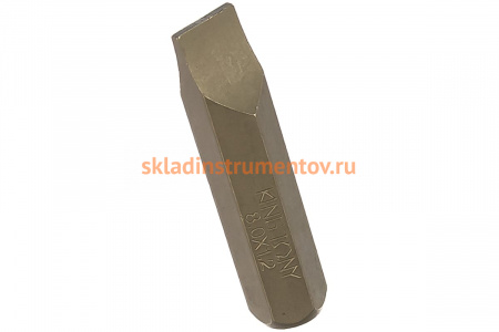 Вставка бита торцевая 5/16", Slotted, 8х1.2 мм, L = 36 мм KING TONY 183608S