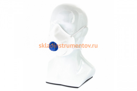 Фильтрующая полумаска (респиратор) СИБРТЕХ с клапаном выдоха, FFP1, 10 шт. СИБРТЕХ 89252