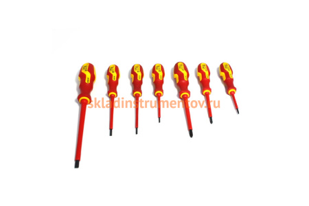 Набор из 7 отверток NAREX S Line Electro Profi 862352