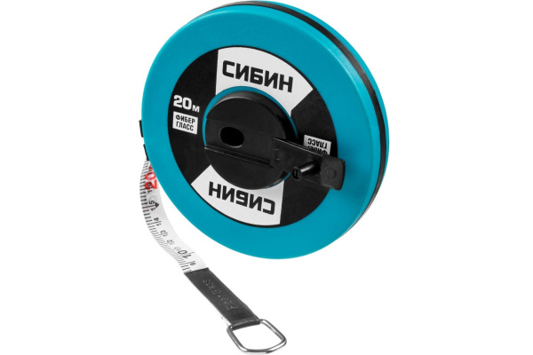 Мерная лента, фибергласовая, 20м СИБИН 34154-20