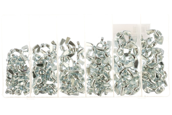 Набор гаек с барашком СИБРТЕХ 150 предметов 47606