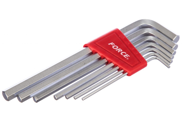 Набор шестигранных Г-образных ключей FORCE 7 предметов 5072L
