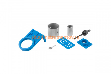 Набор для врезания замков ЭКСПЕРТ (7 шт; 25 мм; 54 мм) Зубр 2954-54-H7