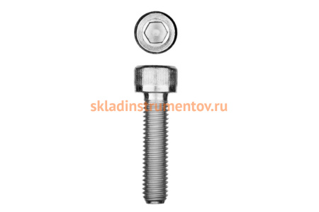 Винты с внутренним шестигранником Зубр DIN912 ПРОФ. 30318-10-070