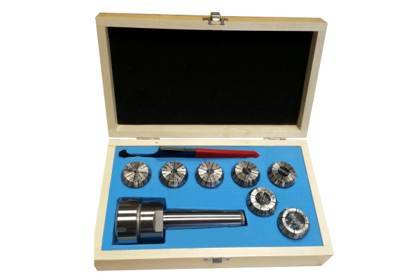 Патрон цанговый MSB5-ER40 с набором цанг (7 шт; 6-25 мм; M20) GRIFF b220246